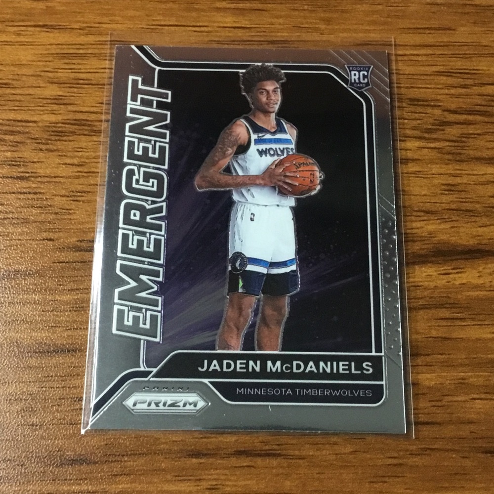 NBA Jaden McDaniels Emergent RC